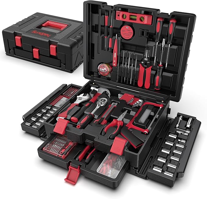 Sundpey™ 208-Piece Home & Auto Tool Kit